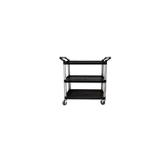 IMAS - CARRO DE SERVICIO NEGRO 1020x500x960 mm