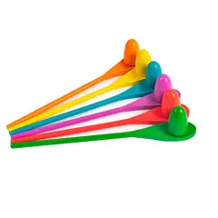 GENERICO - Cucharas + Huevos Set de 6x de Madera