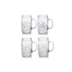 ALLEGRA - Set 4 Vasos Shop Modelo Vikings De 480Ml Vaso Shopero Tragos