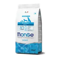 MONGE - Alimento Premium Perro All Breeds Salmon Light 2.5Kg