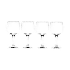 CRISTAR - Set 4 Copas Para Gin Tonic Cocktail Vidrio De 653mL Tragos