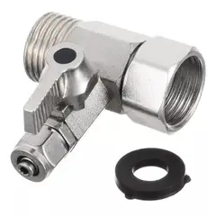 KUANGYE - Llave Paso Conexion 12 X14 Para Refrigerador Ice Maker