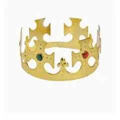 GENERICO - Tiara De Cumpleaños Color Dorado 9 Cm