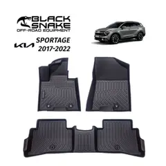 BLACK SNAKE OFF ROAD EQUIPMENT - Set Cubre Piso Calce Perfecto Kia Sportage 2017-2022