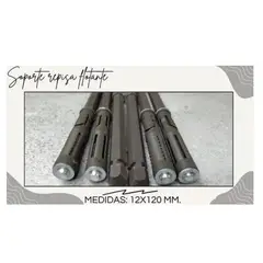 GENERICO - Soporte Oculto Repisa Flotante 120 X 12mm (Pack 6 Und)