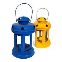GENERICO - Lámpara Porta Vela Vintage - 15 cm