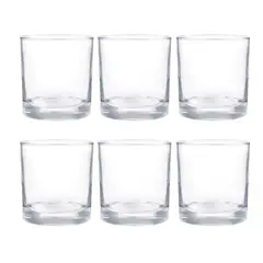 CRISTAR - Display 6 Vasos Bajos Modelo Lexington 311ml Whisky Pisco.