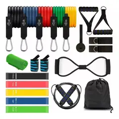 TNAKIEX - Set Bandas Elasticas Kit Bandas Resistencia Ejercicio 21 Pz