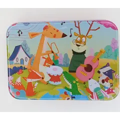 GENERICO - Puzzle 120 Piezas Animales