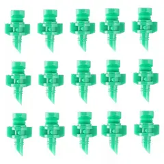 KUANGYE - 50x Aspersor 180° Riego Micro Jet Rociador Jardín 60lh