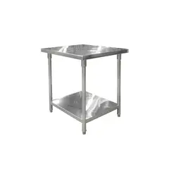 IMAS - MESÓN CENTRAL ACERO INOX 80 X 70 X 85 CM