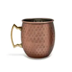 WAYU - Mug Vaso Cobre Copper 600mL Tragos Coctel Cocina Bbq