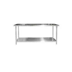 IMAHE - MESÓN CENTRAL ACERO INOX 200 X 70 X 85