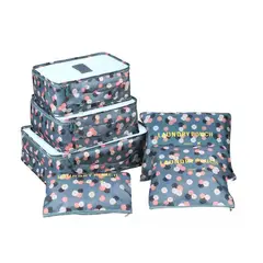 GENERICO - Bolsa Organizador Maleta Equipaje Viaje Impermeable Set 6 Pk