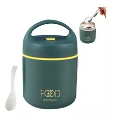 GENERICO - Recipiente Térmico De Comida Con Cucharita Incluida Pniños