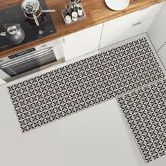 DAVANTI - Set 2 Alfombras de Cocina Psicodelia