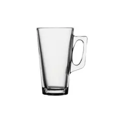 PASABAHCE - Set De 4 Taza Vidrio C Aza 300 Cc Mod Vela