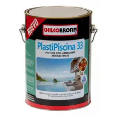 GENERICO - PINTURA PARA PISCINAS 1 GALON TURQUESA CHILCORROFIN-MIMBRAL