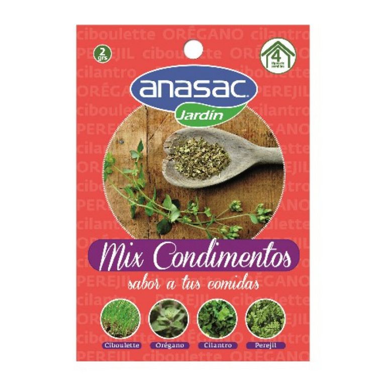 SEMILLA MIX CONDIMENTOS 2GRS ANASAC-MIMBRAL