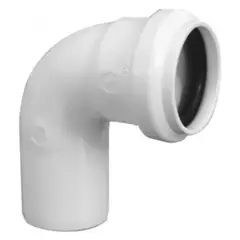 GENERICO - Codo 40 X 87 C/goma Sanitario Blanco