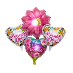GENERICO - Globos Feliz Día Mamá Corazones