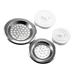 GENERICO - Set Rejilla Filtro Lavaplatos Escurridor Lavaplato Tapon