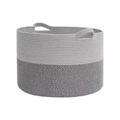 GENERICO - Cesta Canasto Para Ropa Juguetes Mantas Decoración Con Asa