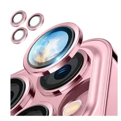 GENERICO - Protector De Camara Para iPhone 15promax-ROSA