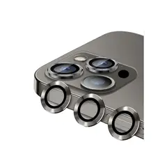 GENERICO - Protector De Camara Para iPhone 15promax-PLATEADO