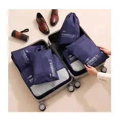 GENERICO - Bolsas Organizadoras De Maleta Viajes Impermeables, 6 Piezas