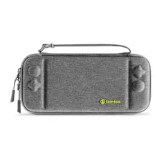 TOMTOC - Estuche Ligero FancyCase-G05 Nintendo Switch Oled - Gris