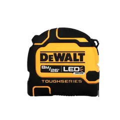 DEWALT - Huincha De Medir Luz Led Toughseries 8m26