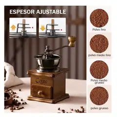 GENERICO - Sangkee Cag1 Manual Molinillo De Cafe