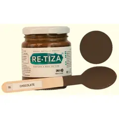 RETIZA - Pintura Tizada/Vintage CHOCOLATE INTENSO 250 grs base agua mate
