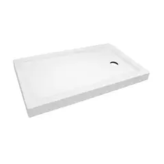 STRETTO - Receptáculo de Ducha con Desague Zeus Acrílico 150x70x15 cm