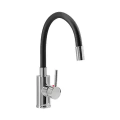 PMB - Monomando Lavaplatos Oregon Flex Cromo/Negro Mate