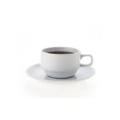 TOWER CERAMICS - Set De 6 Taza Te 200 Cc Con Platillo Apilable Linea Tower