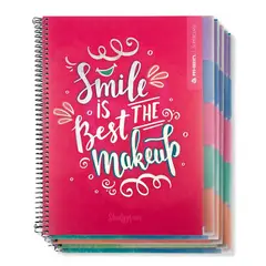 RHEIN - Pack 5 Cuadernos Studygram Carta 150 Hojas Tapa Dura
