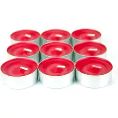 GENERICO - Velas Flotantes Tealight Rojas - 200 uds