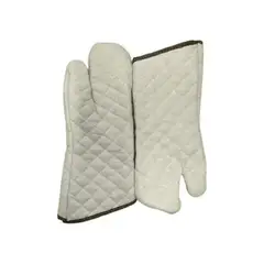 GENERICO - Set 2 Guante Mano Cocina Algodón Largo 37cm Protege Horno Cocina