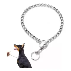DEFENSOR FOREVER - Collar De entrenamiento Metálico, Para Perro 65 Cm.
