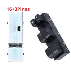 GENERICO - Botonera Alzavidrio Nissan Tiida 2009-2014 16+3pines