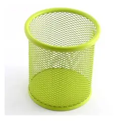 FOSKA - Pack de 2 Portalápices Verdes de Malla de Calidad