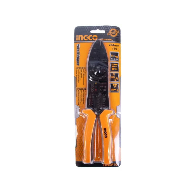 Alicate Terminales Pelacables Industrial 254mm Hwsp101