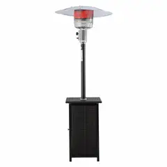 KLYMA - Estufa a Gas Exterior Terraza SETAX Rattan.