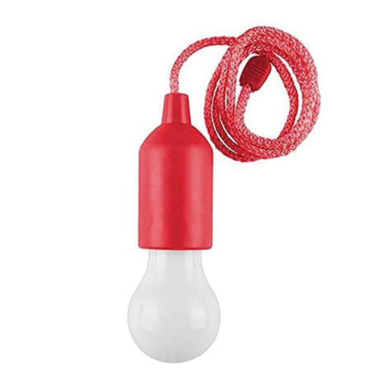 Ampolleta Led Colgante Decorativa - Roja