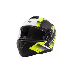 GENERICO - Casco De Moto Targo Ivy D3 Amarillo Fluor Mate