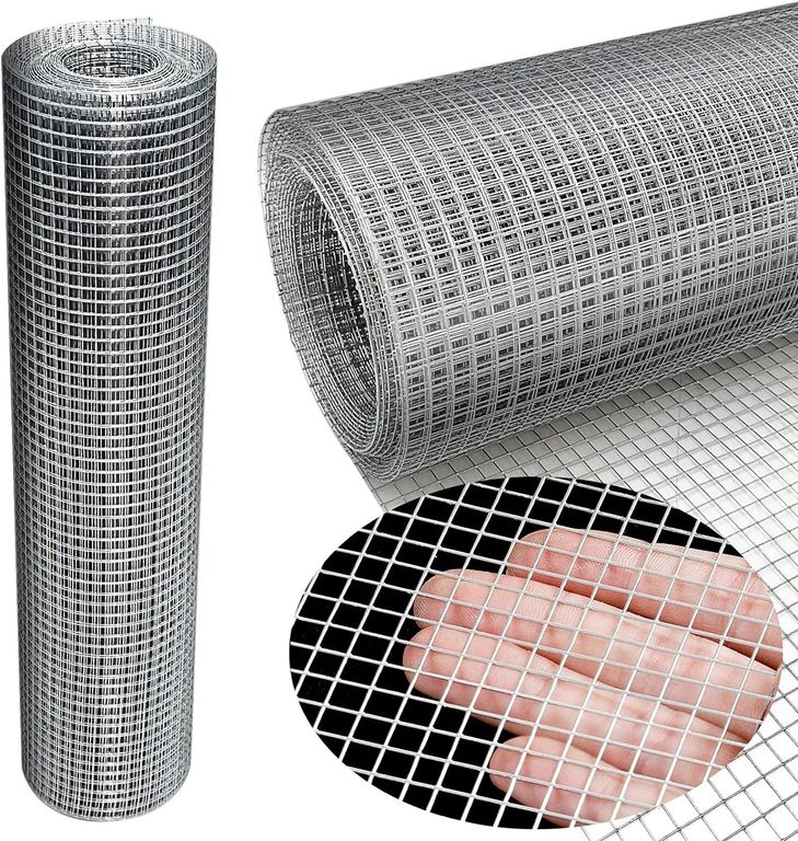 Malla Soldada Galvanizada 12 90cm Alto X 10mt Largo a $36.790