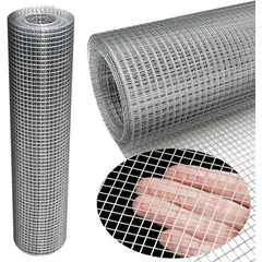 KUANGYE - Malla Soldada Galvanizada 12 90cm Alto X 10mt Largo