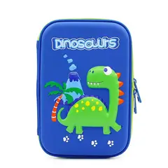 FOSKA - Estuche Dinosaurio 3D para Niños